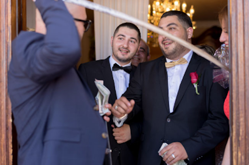 Armenian Banquet Halls and Wedding Traditions Armenian tradition of Blocking the Door.