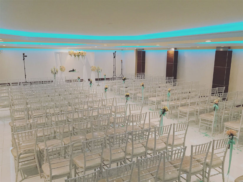 Where To Hold Your Wedding Ceremony In Los Angeles, CA Ceremony Room at Metropol in Los Angeles CA