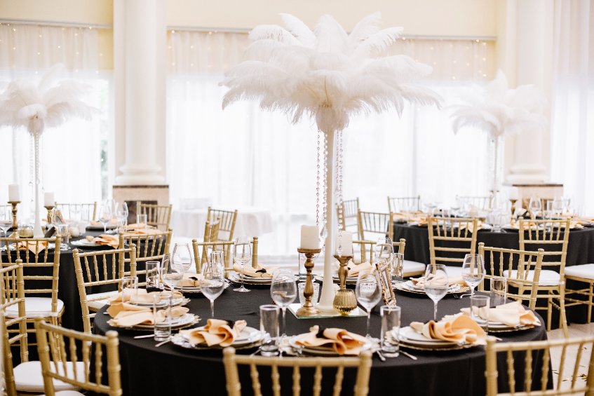 10 Creative Wedding Theme Ideas To Dazzle Your Guests art deco wedding theme