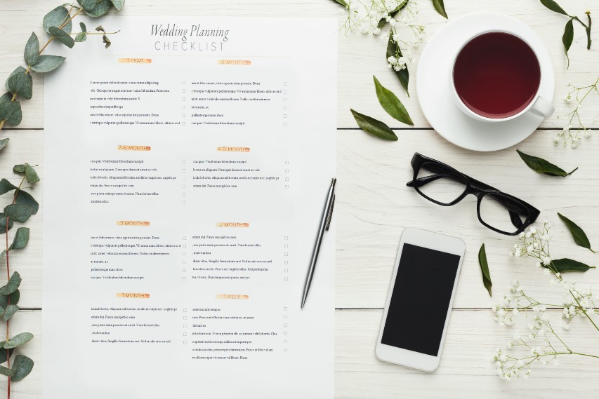 A Detailed Wedding Checklist - Complete Guide detailed wedding checklist