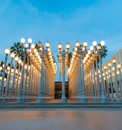 Urban Light In Los Angeles