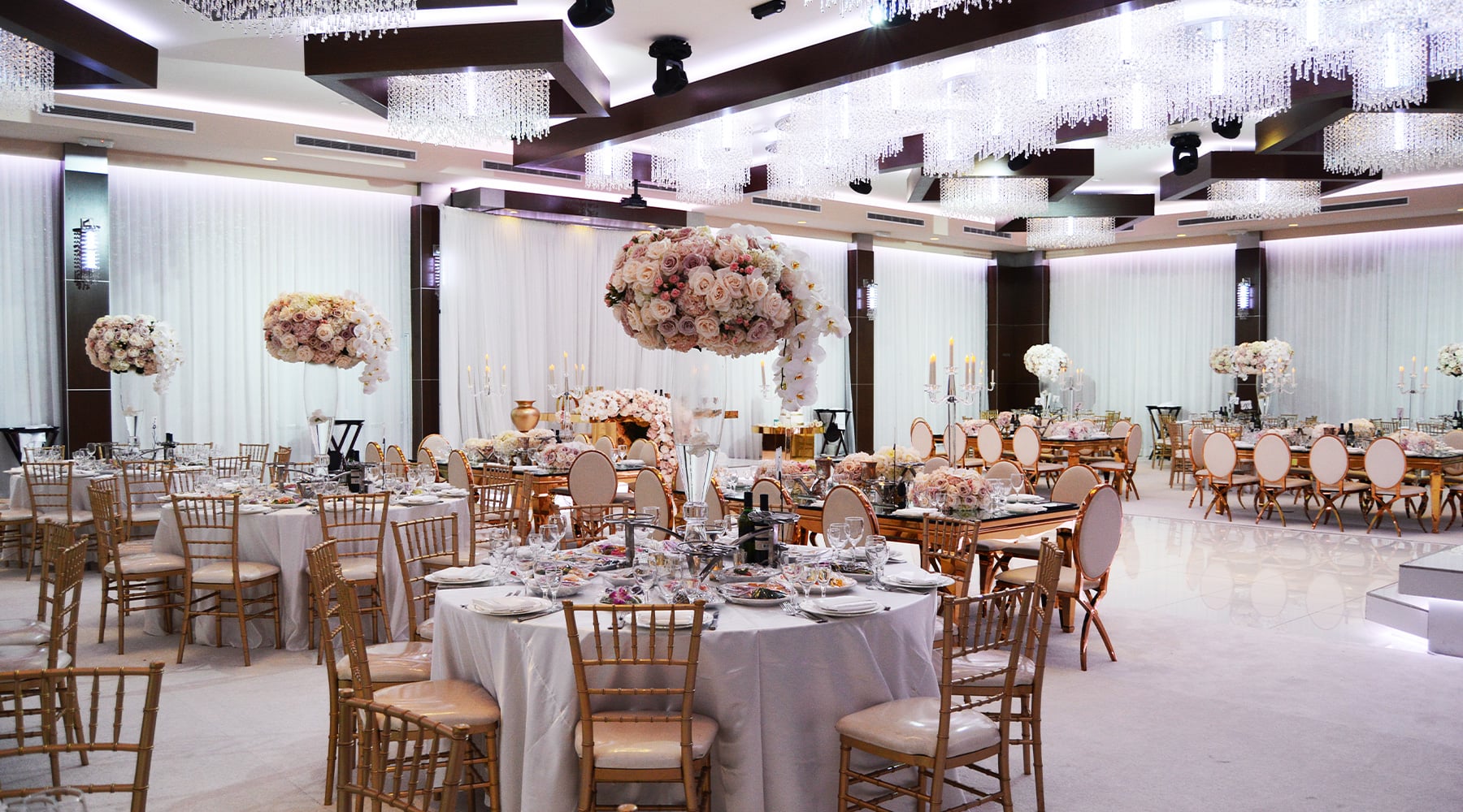 Diverse Exquisite Collection Of Banquet Halls For Rent In