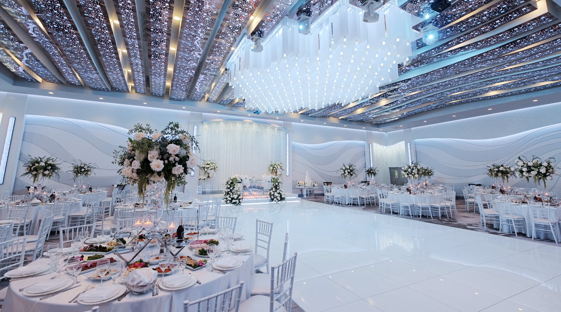 Engagement & Wedding Photoshoot Locations Metropol Banquet Hall - Modern Ballroom