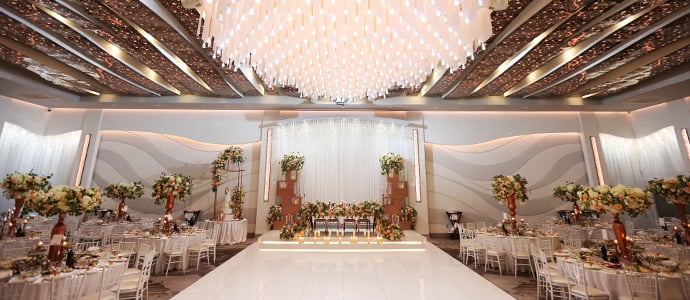 Metropol Banquet Hall - Special Occasions Venue - Modern Ballroom