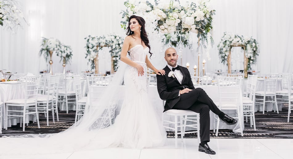 Wedding Event Metropol Banquet Hall - Wedding Couple