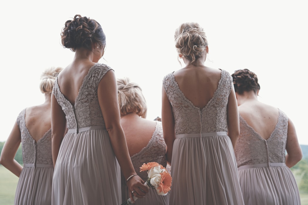 Bridesmaids From The Back