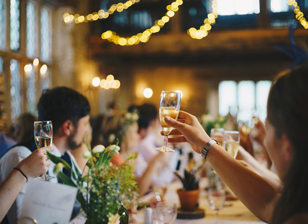 Don’t Forget To Do These Things At Your Wedding Celebration Guests Toasting At Wedding Celebration