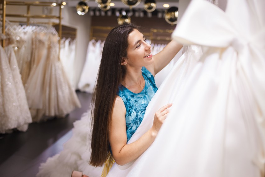 wedding dress shopping